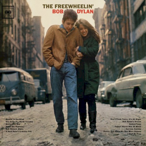 Portada de The Freewheelin’ Bob Dylan