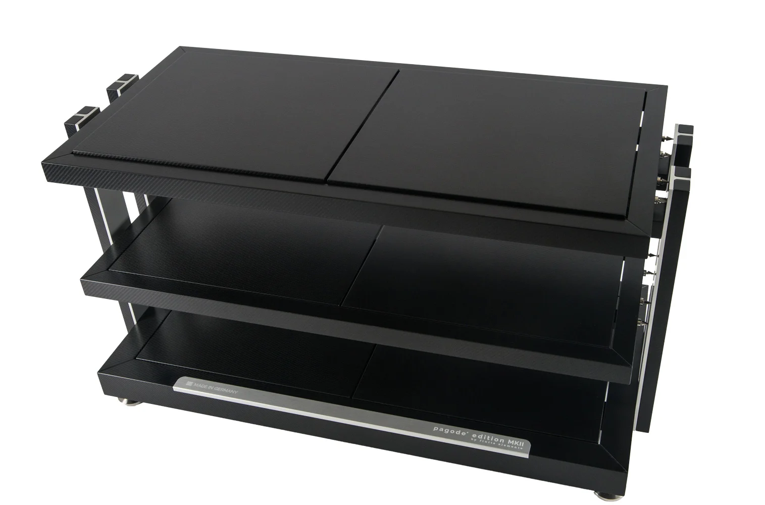 Finite Elemente Pagode MKII Carbon Edition de tres niveles en una de las versiones anchas