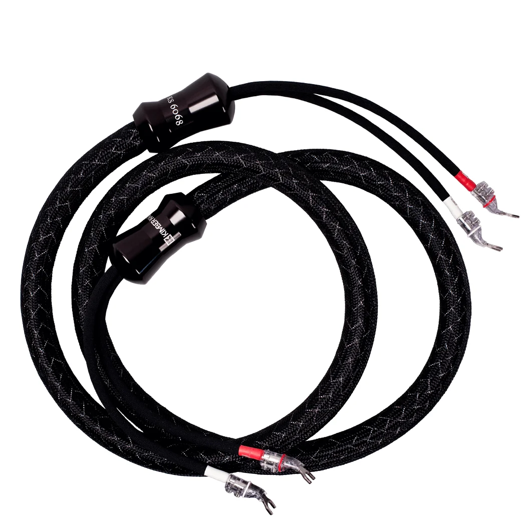 Kimber Kable Par de cables de altavoz KS 6068 con horquillas WBT