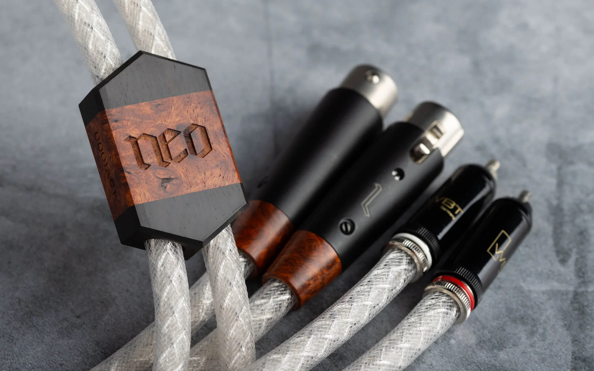 Kimber Kable NEO-AG, la versión de plata, con terminaciones XLR y RCA