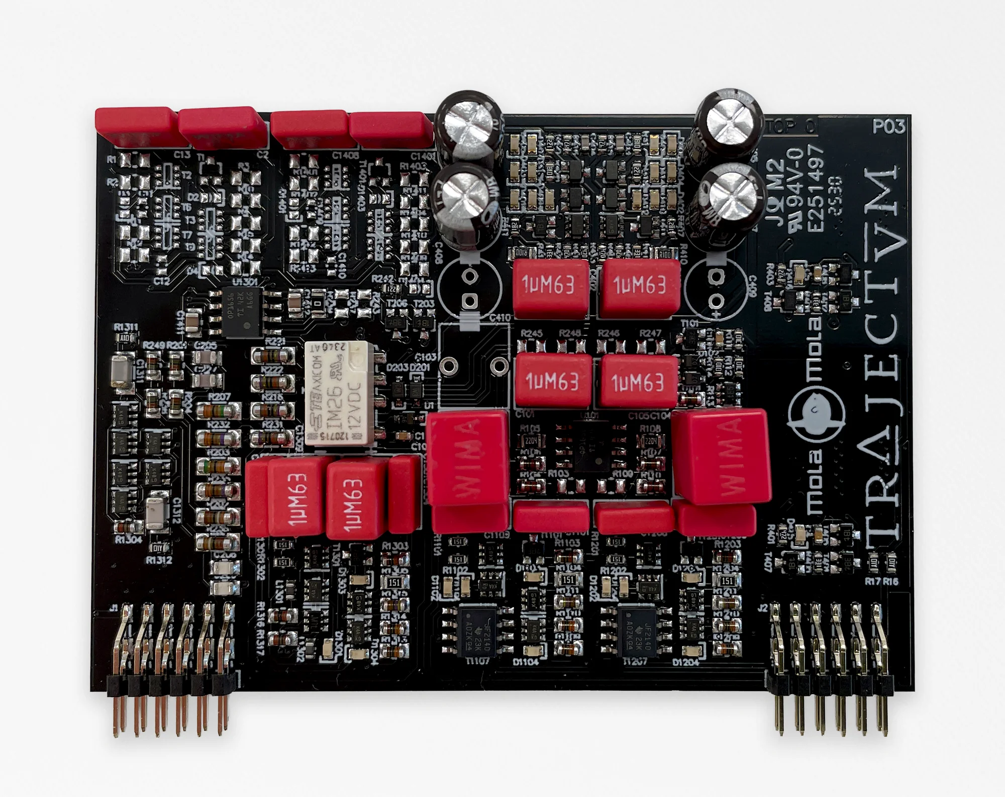 Mola Mola Esta es la placa del modulador Trajectum de la Ossetra.
