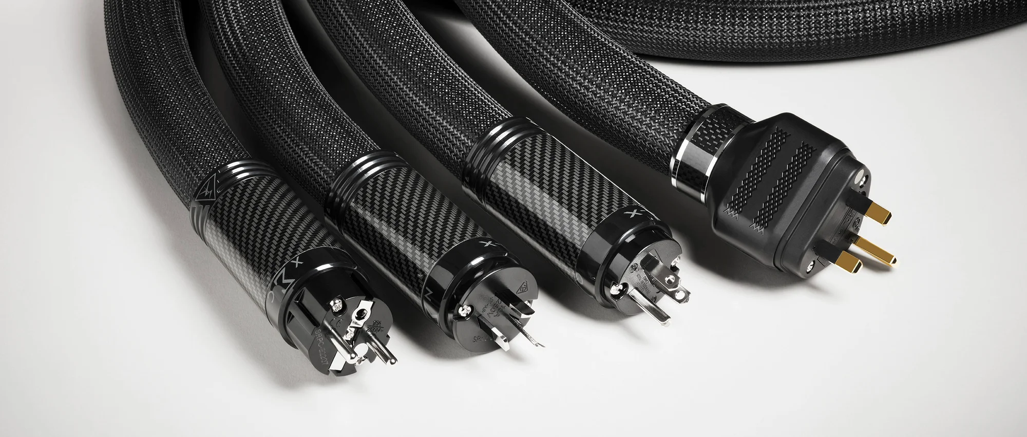 Shunyata Research Cables de alimentación Sigma-X con clavijas de distintos países