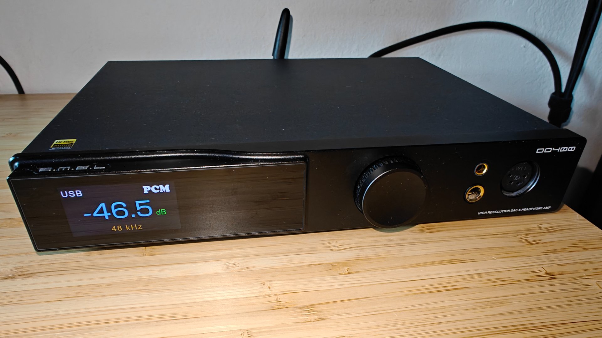 DAC AMPLIFICADOR DE AURICULARES Y PREVIO