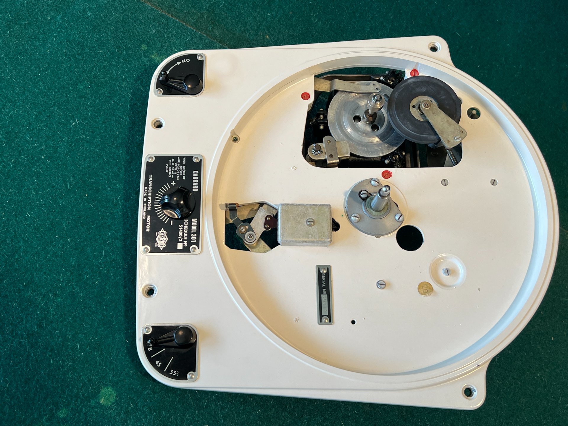 Giradiscos Garrard 301 con brazo Ortofon AS-212 - imagen 5