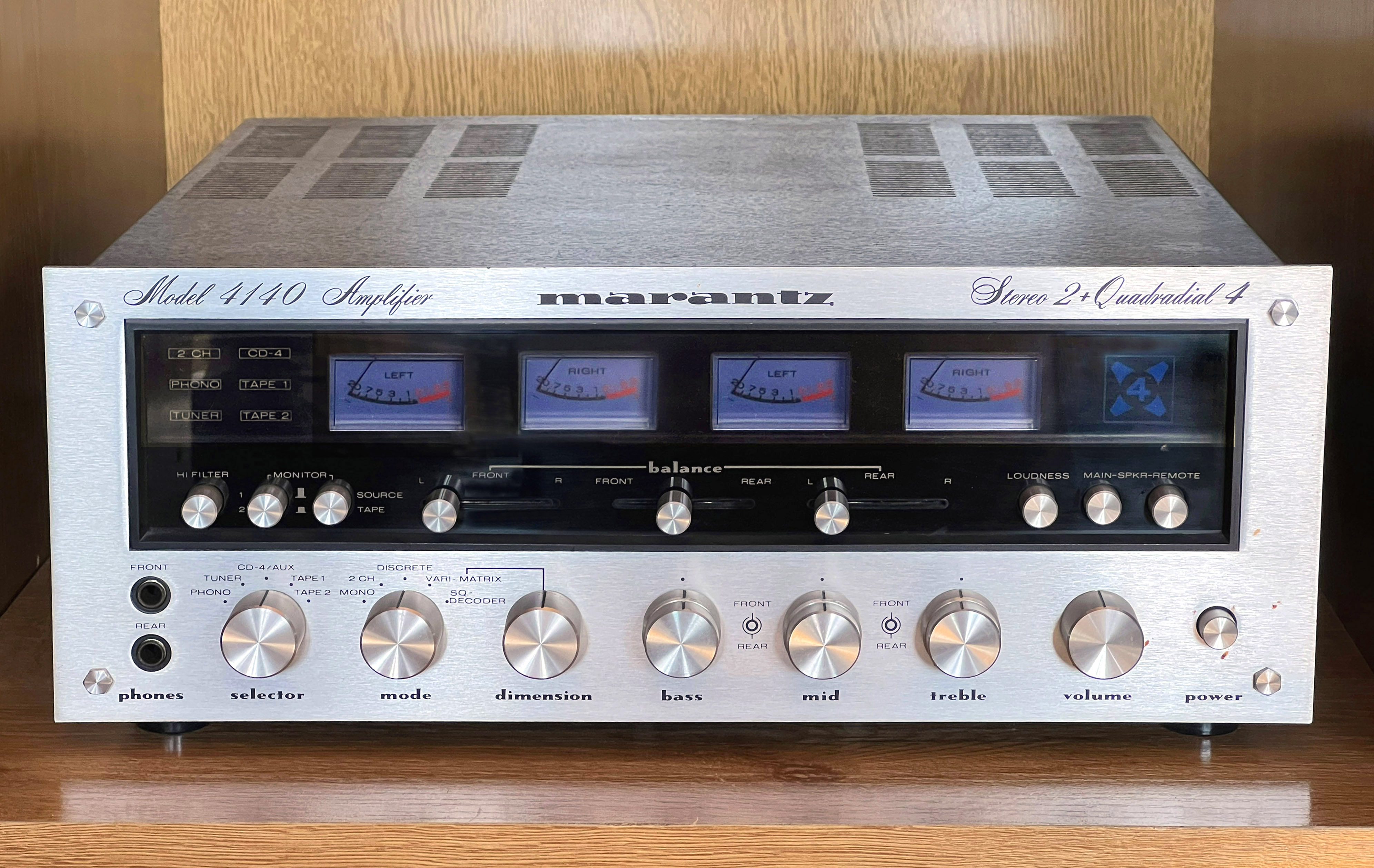 Stereo 2 + Quadradial 4 Console Amplifier