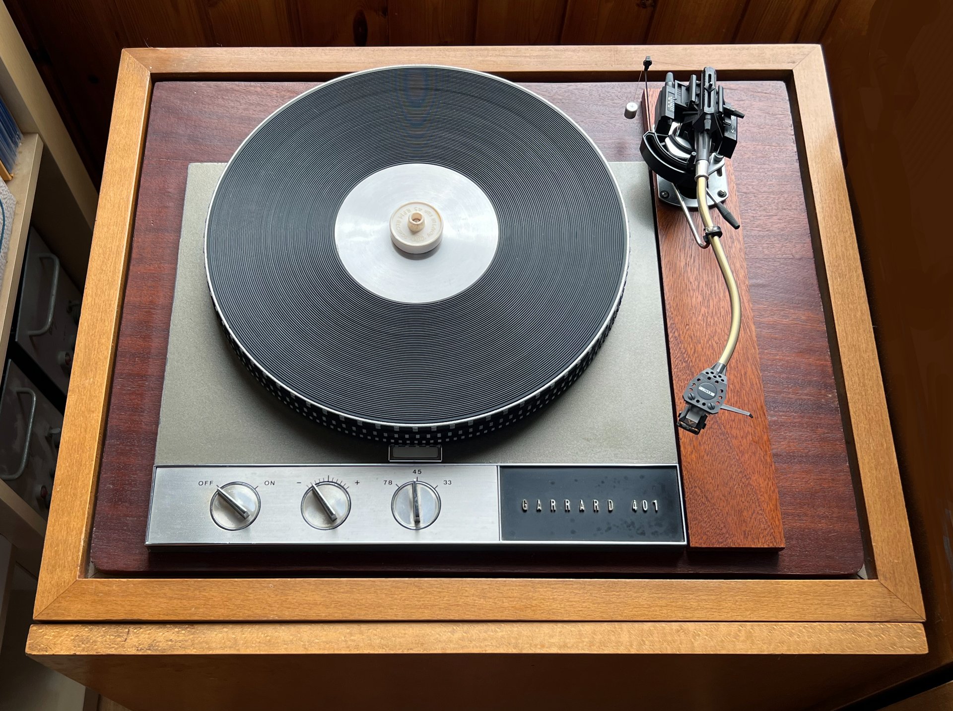 Giradiscos Garrard 401 + Brazo SME Tipo III