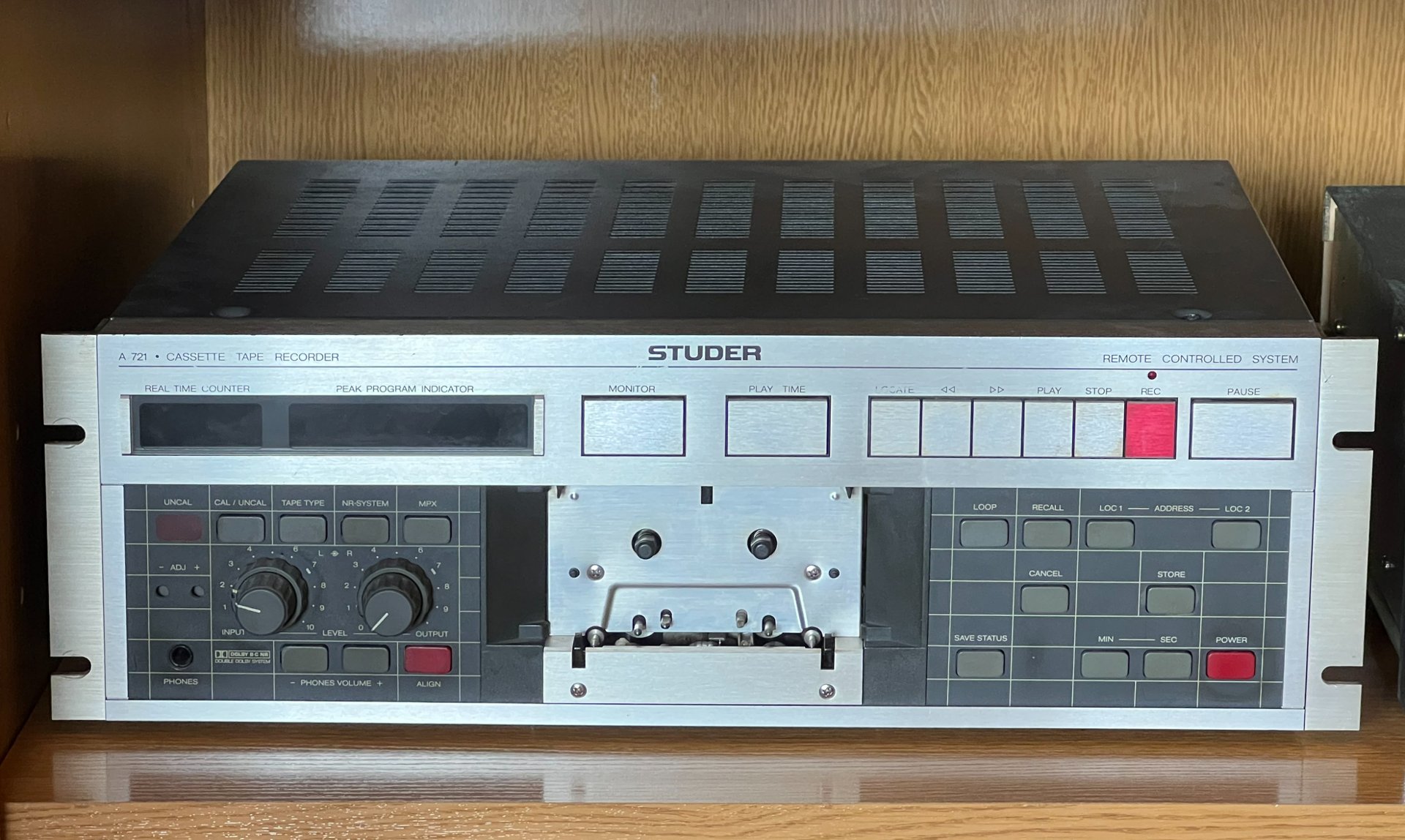 Studer A-721 Cassette Tape Recorder