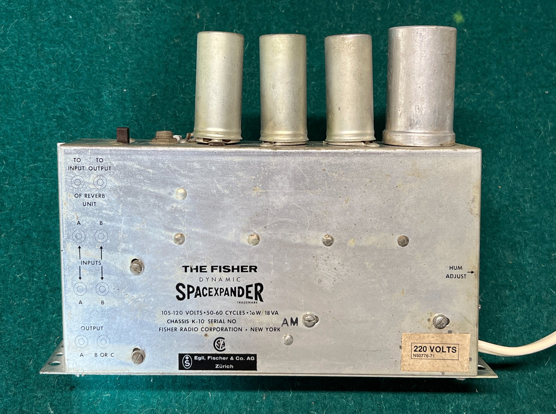 The Fisher K-10 Dynamic Spacexpander