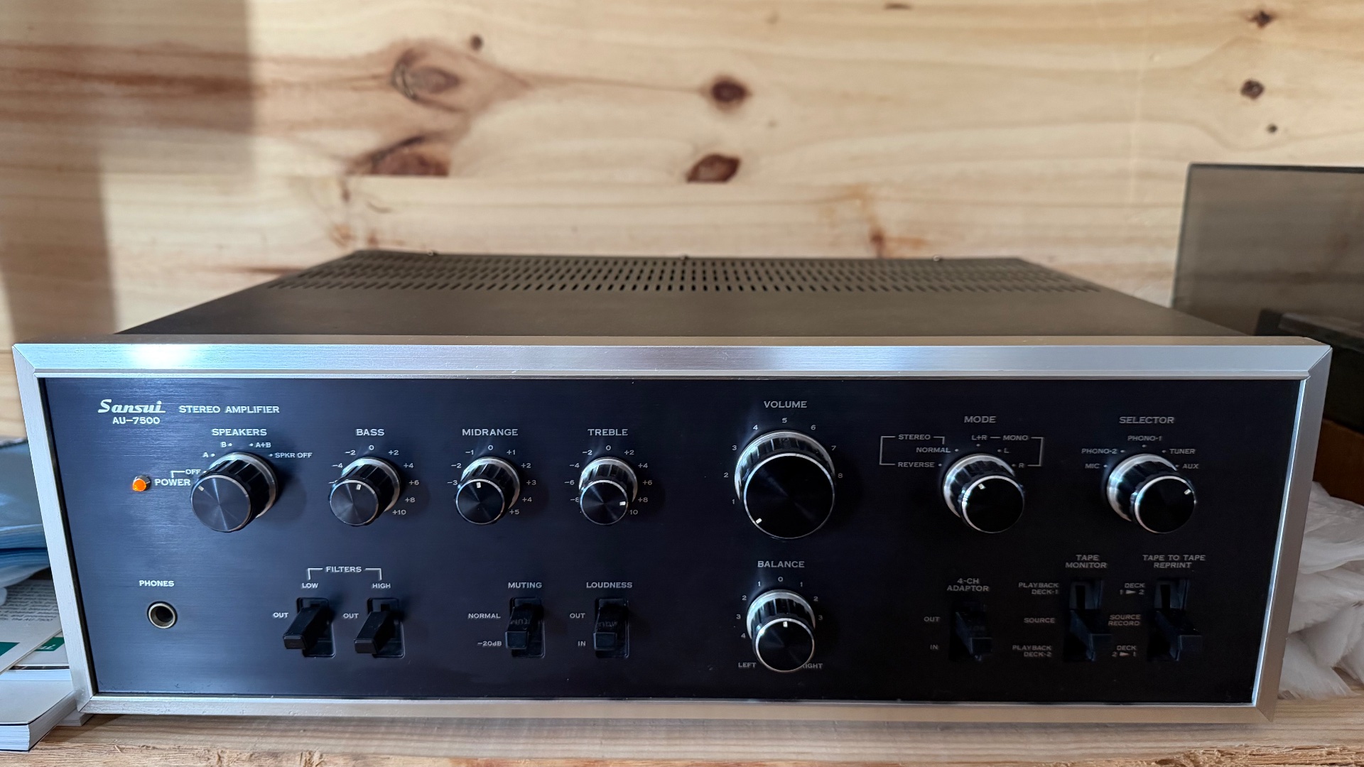 Sansui AU-7500 - imagen 10