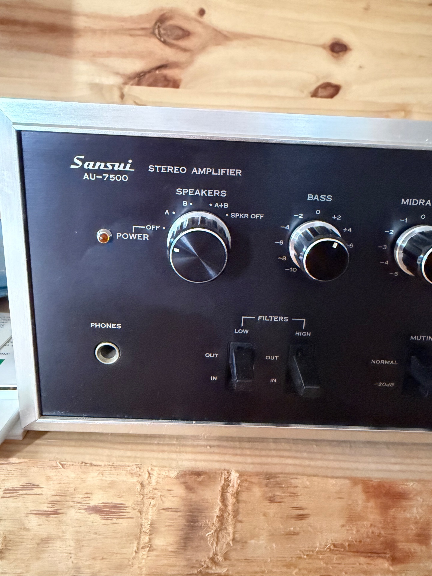Sansui AU-7500 - imagen 9