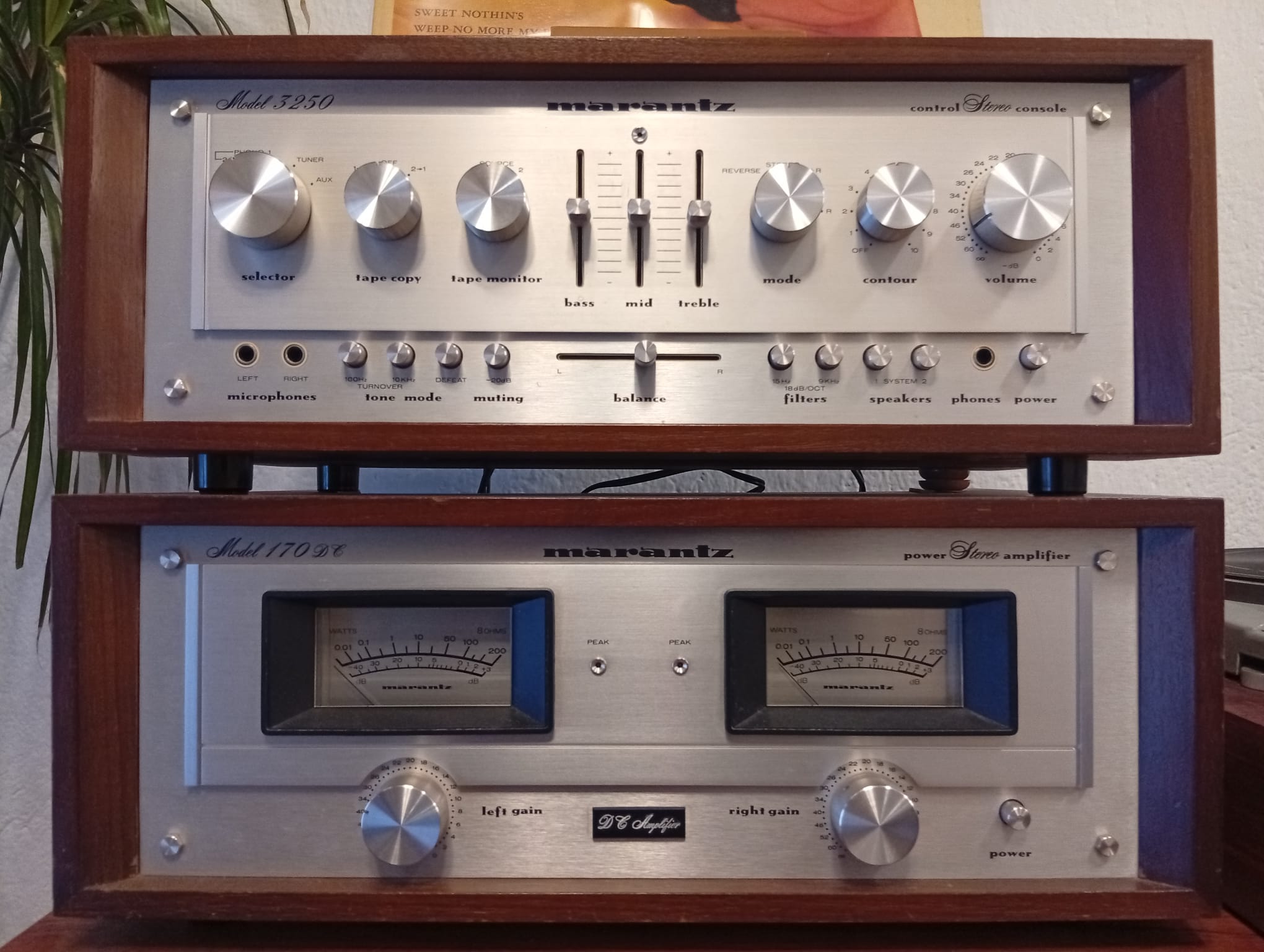 Marantz 3250 + 170DC Amplificador y Previo - imagen 2