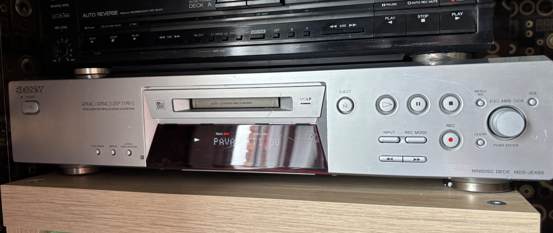 SONY MINIDISC MDS-JE480