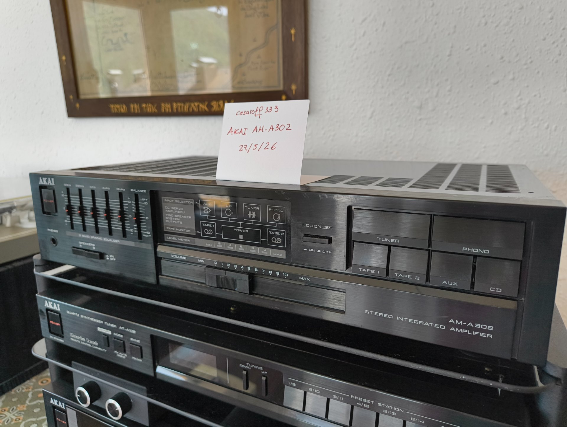 Amplificador Akai