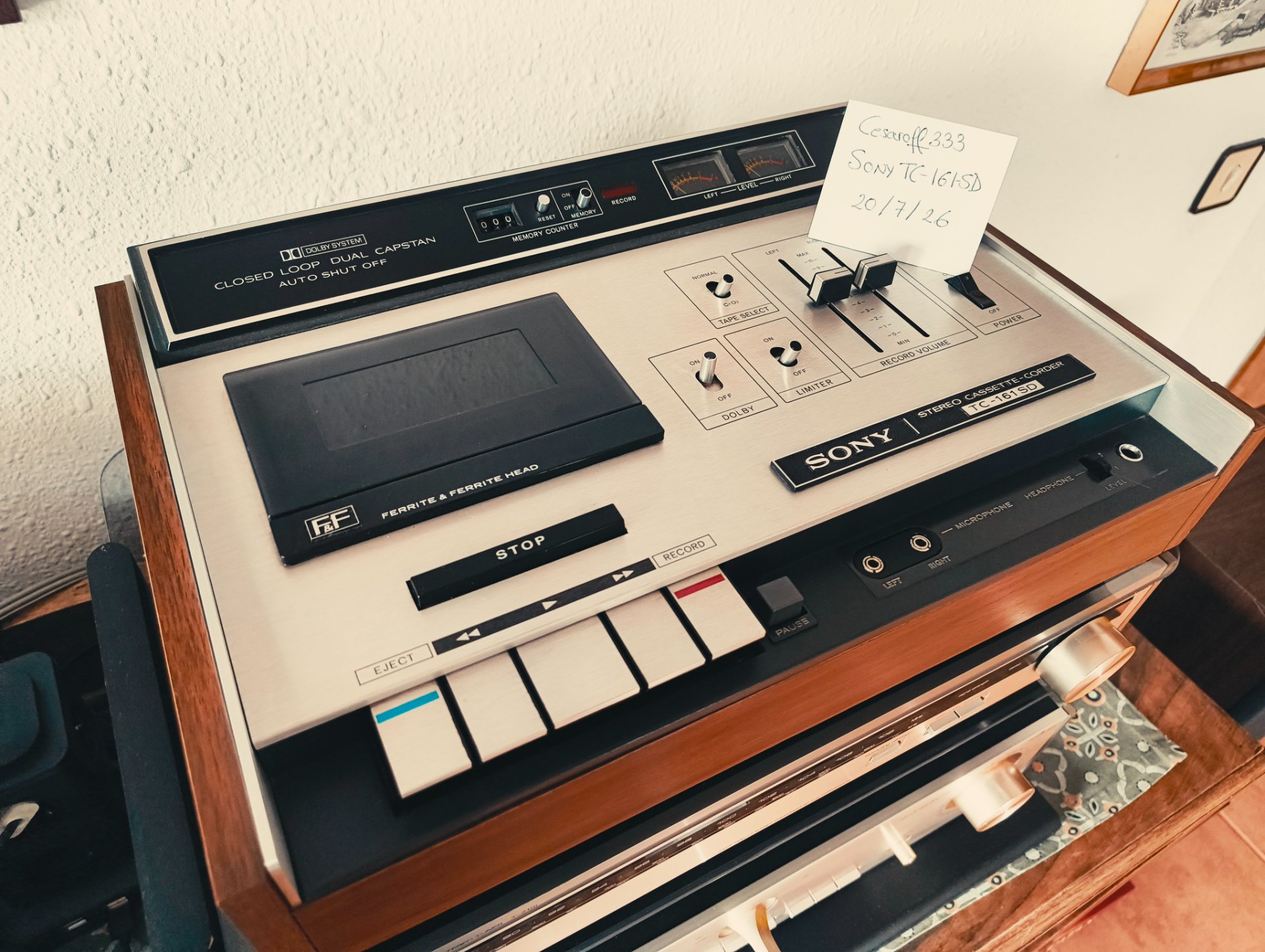 Sony TC-161SD