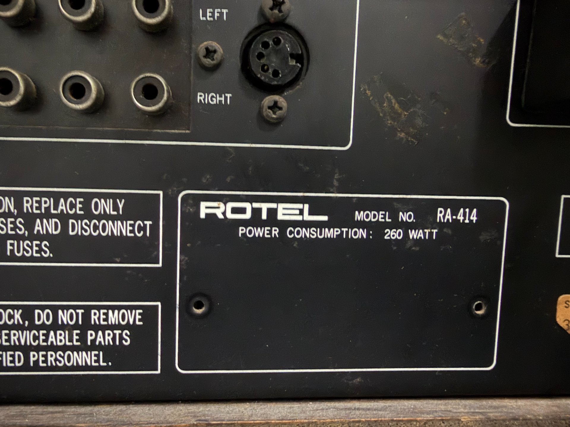 Rotel RA-414 / RT-426 - imagen 6