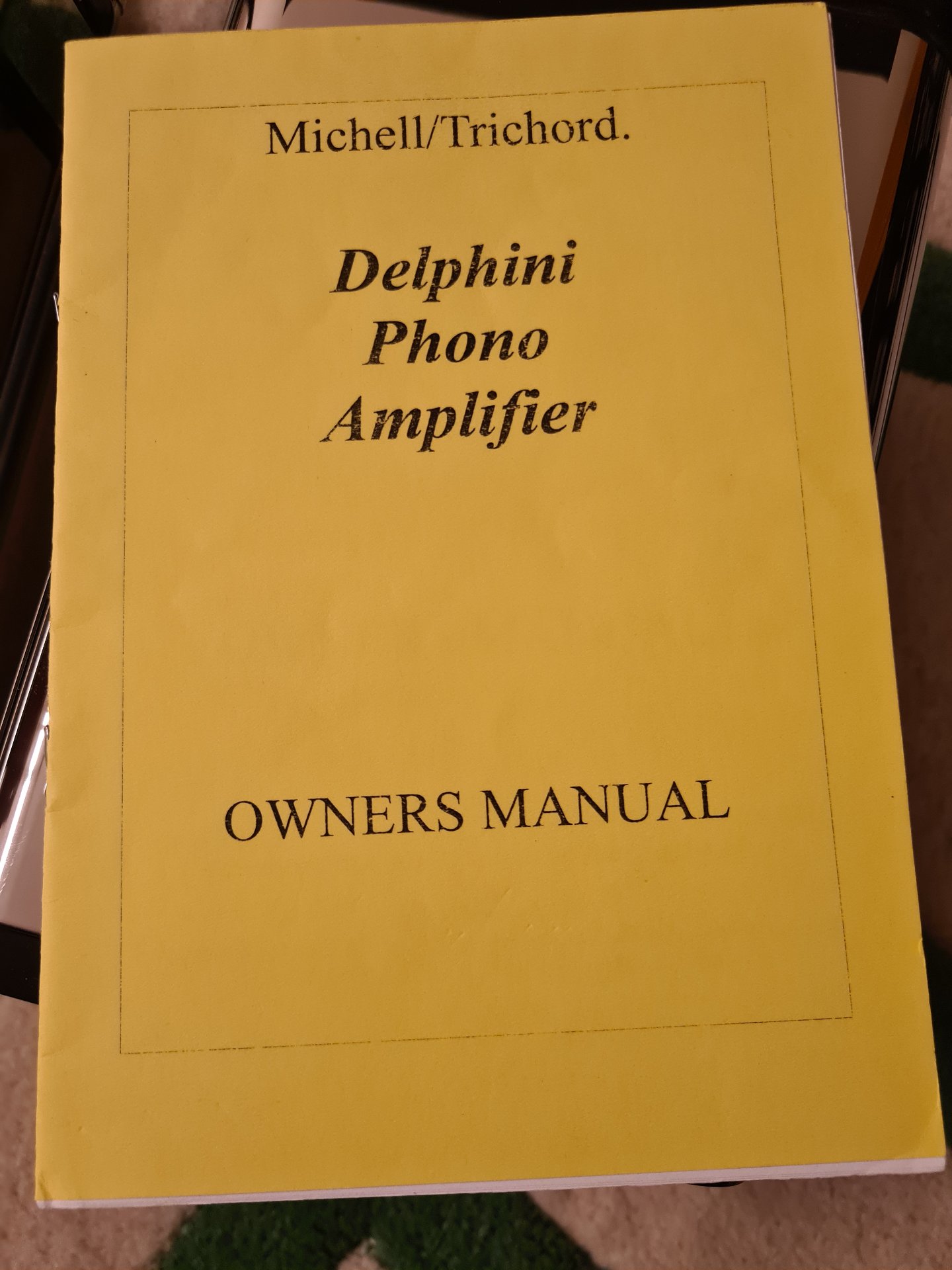 Previo Phono Trichord Delphini 2xMono Michell - imagen 11