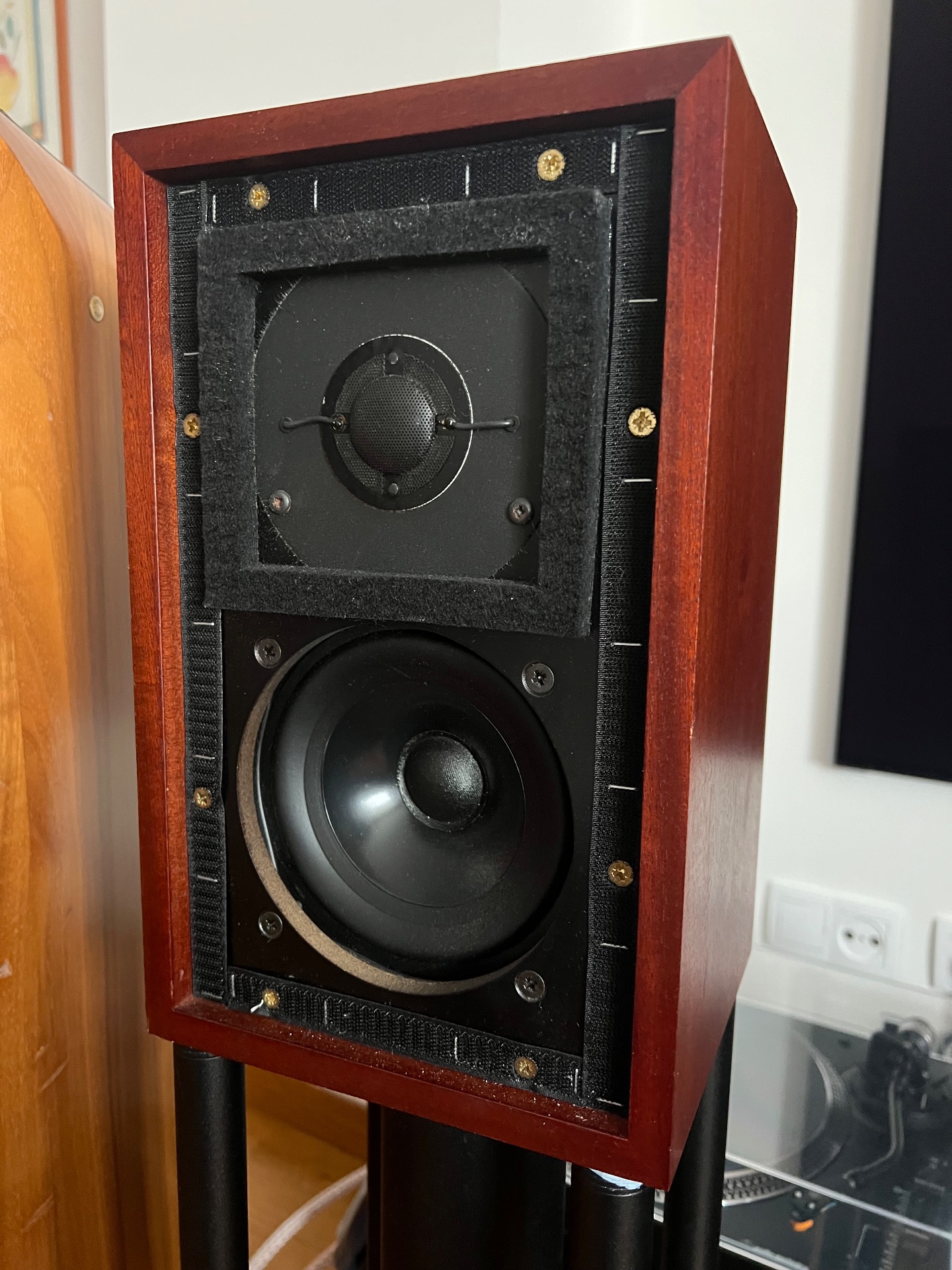 Harbeth LS3/5a bicableado