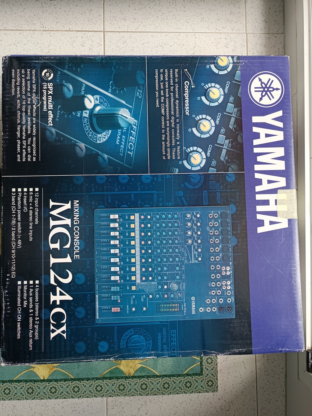 Mesa Mezclas Yamaha+Procesador Reverberador - imagen 2