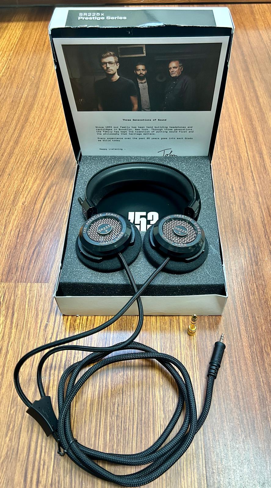 Auriculares Grado SR225x Prestige Series