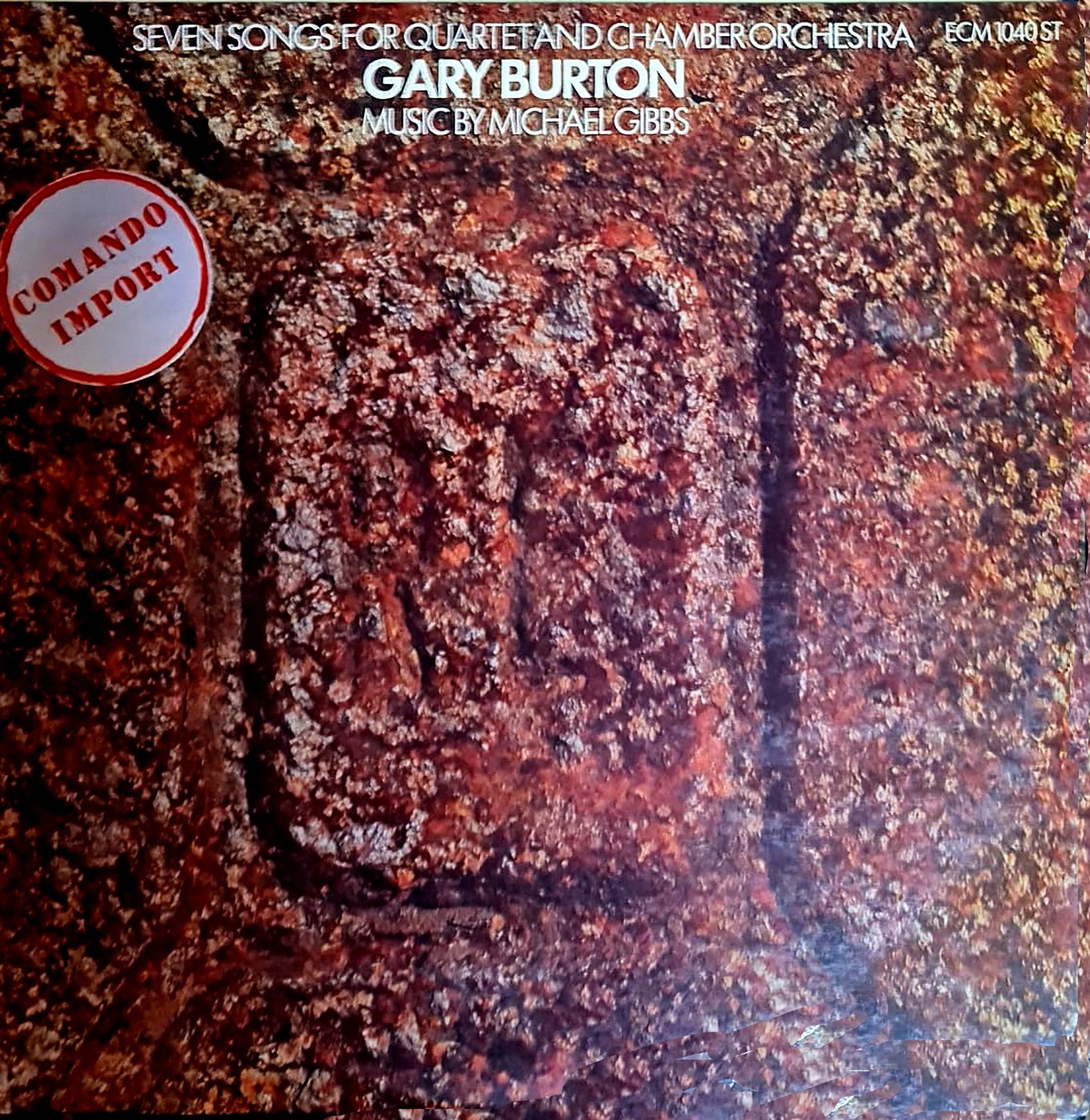 Gary Burton — Seven Songs For Quartet And Chamber Orchestra