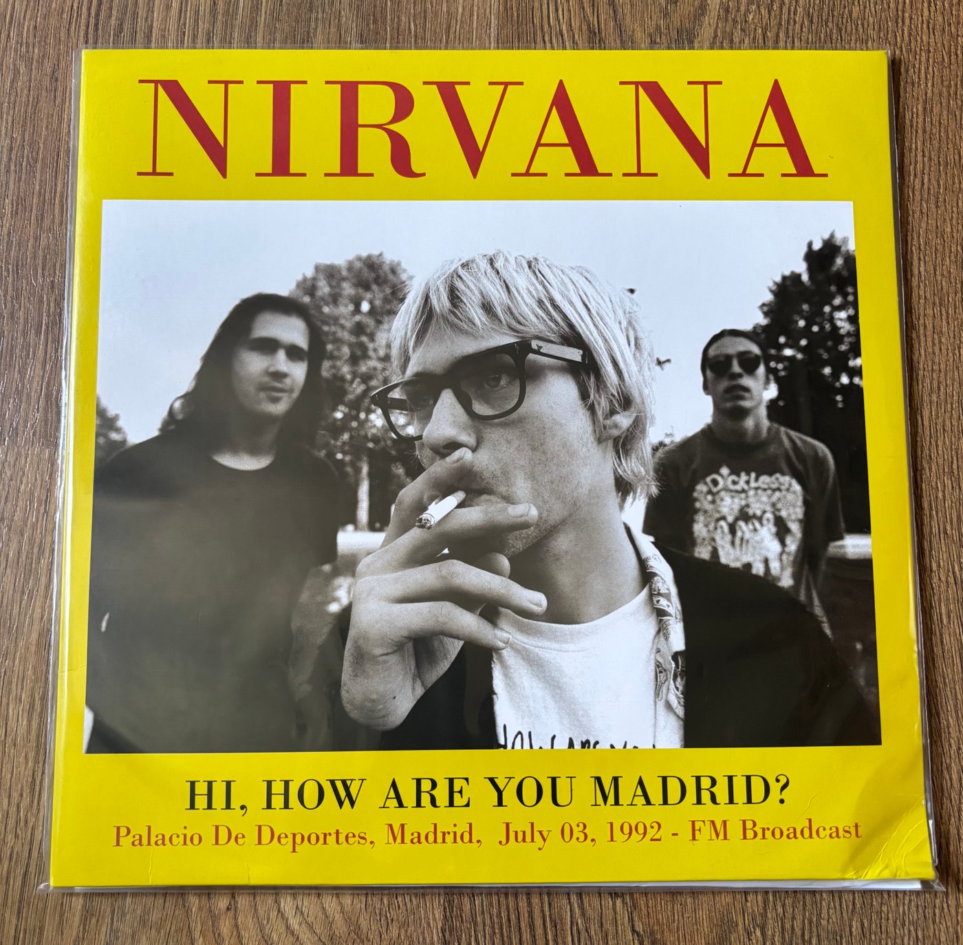 Nirvana — Hi, How Are You Madrid? Palacio De Deportes, Madrid, July 03, 1992 - FM Broadcast