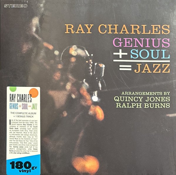 Ray Charles — Genius + Soul = Jazz