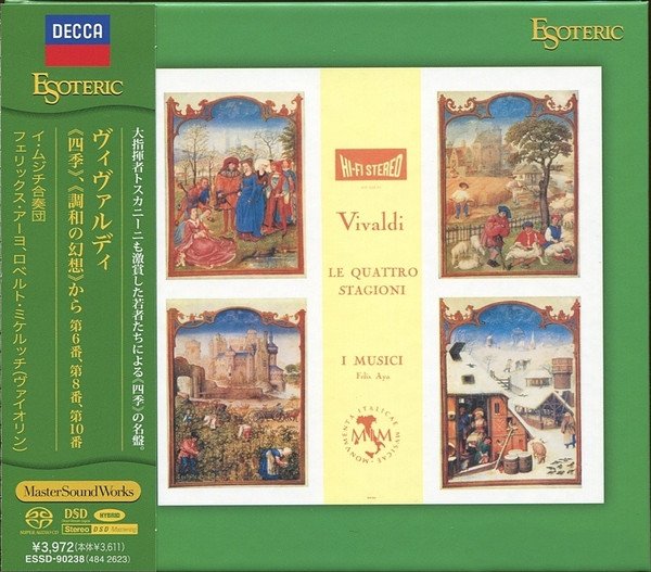 Antonio Vivaldi — Le Quattro Stagioni (The Four Seasons) / L'Estro Armonico (Concerto No. 6, 8, 10)