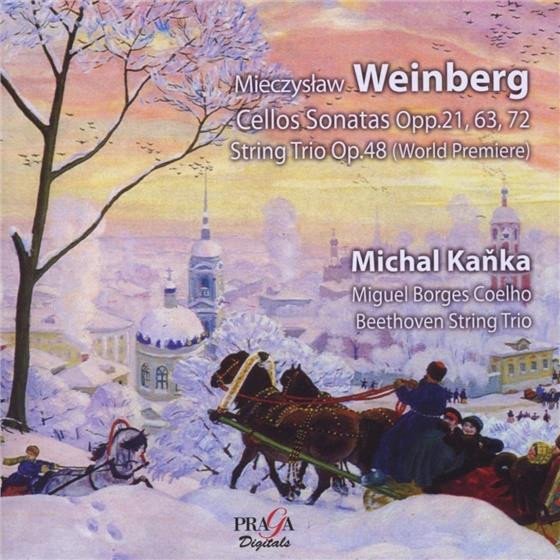 Mieczysław Weinberg — Cellos Sonatas Opp.21, 63, 72 / String Trio Op.48