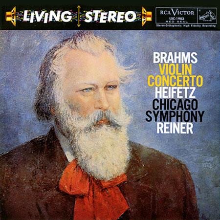 Jascha Heifetz, Chicago Symphony Orchestra, Fritz Reiner — Brahms: Violin Concerto