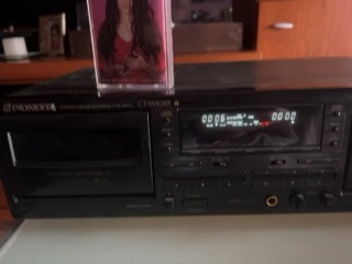 Ampli Marantz y cassette pioneer