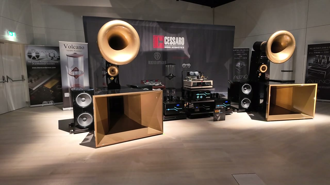 Alieno + Cessaro Horn Acoustics · HIGH END Viena 2026